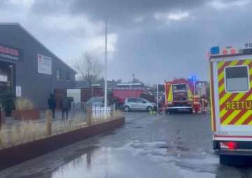 Feuer in Keitum. Großer Einsatz der Feuerwehr