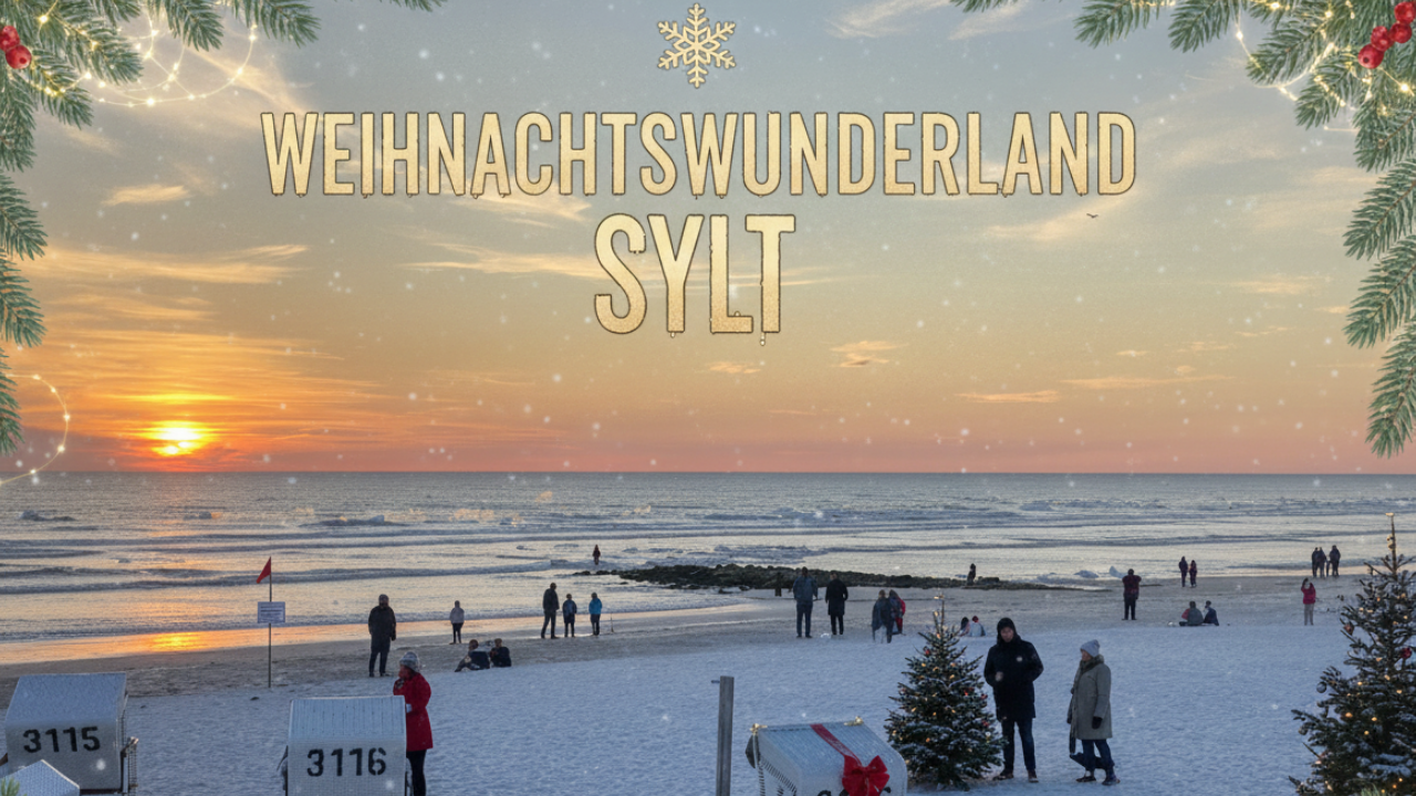 Sylt Video - Inselweihnacht fürs Herz: Ein goldener Lichterglanz über Sylt