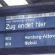 Sylt News. Zugausfälle und Verspätungen wegen Unwetters