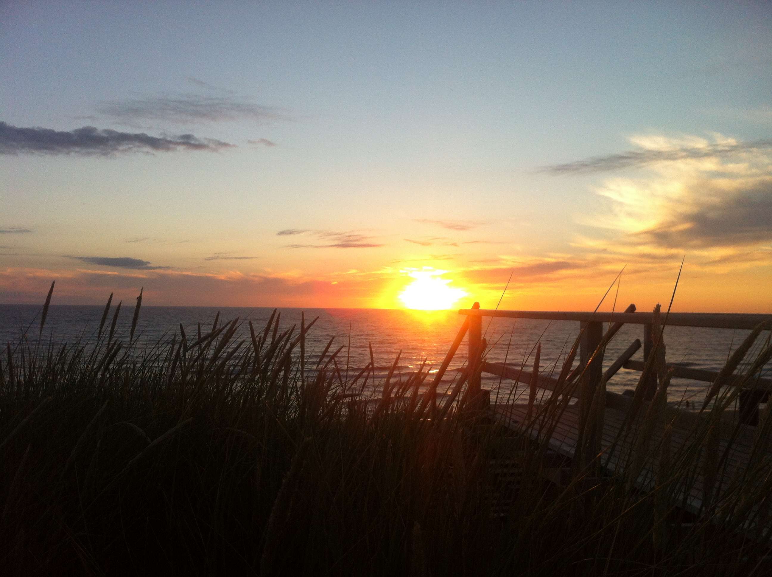 Sonnenuntergang auf Sylt