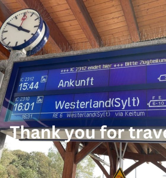 Sylt News. Weitere Verspätungen und Zugausfälle.