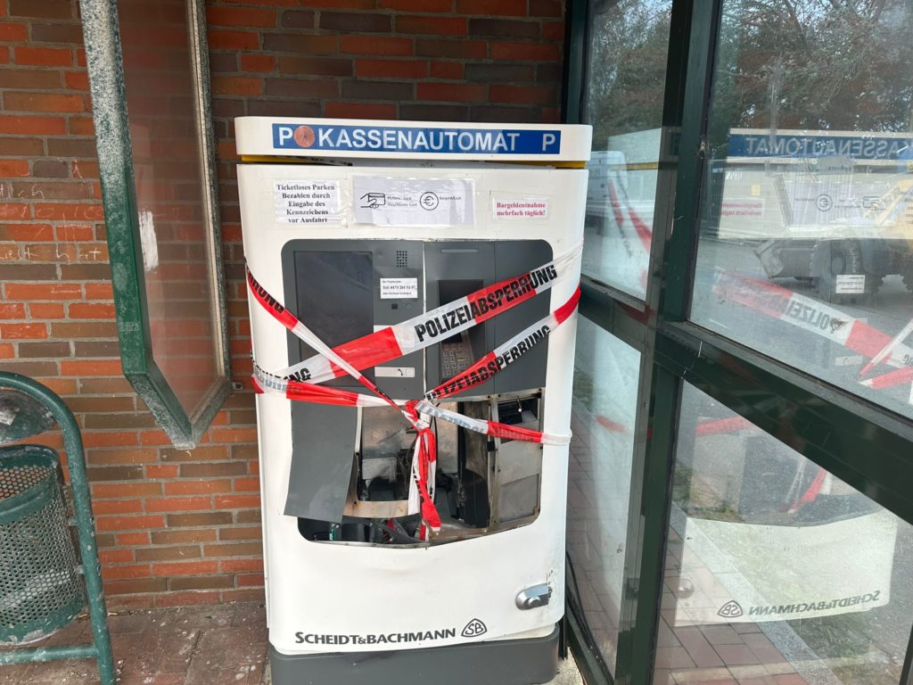 Kassenautomat geknackt Sylt