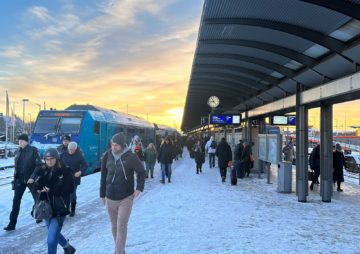 Sylt News. Schneechaos bei der Bahn