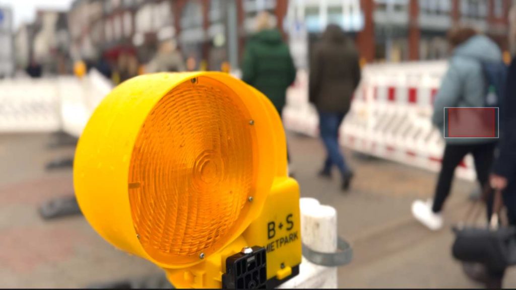 Sylt News. Baustelle Maybachstrasse