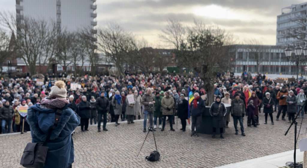 Demo auf Sylt
