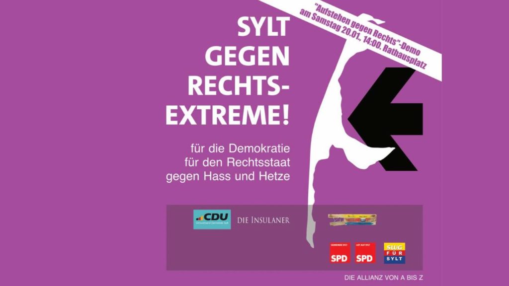 Sylt News. Sylt gegen Rechts.
