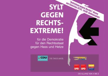Sylt News. Sylt gegen Rechts.