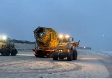 Sylt News. Monster Boje abtransportiert.