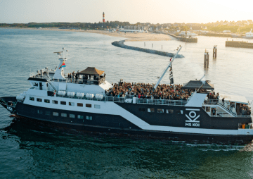 MS KOI zu Pfingtsen 2024 wieder auf Sylt