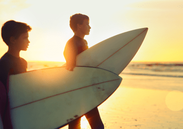 Sylter Nachwuchstalente dominieren Danish Surf Tour