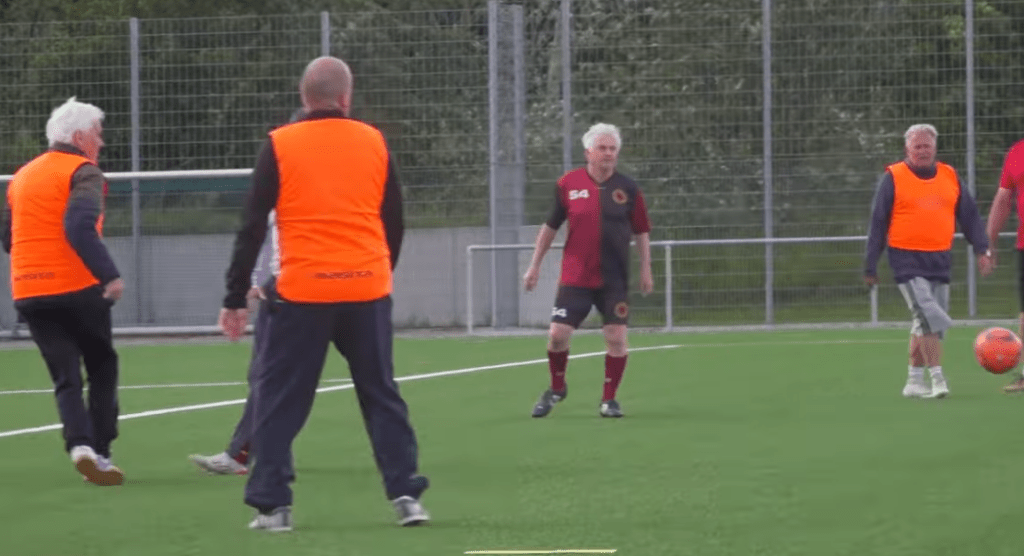 Walking Football auf Sylt