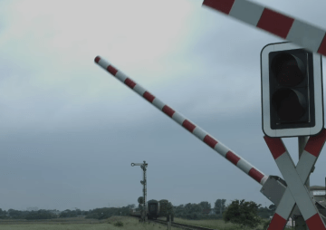 Bauarbeiten - Bahnübergang gesperrt