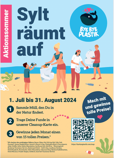 Große Sommeraktion 2024: Sylt räumt auf