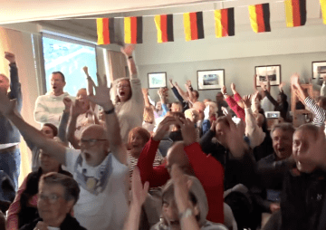 Public Viewing auf Sylt