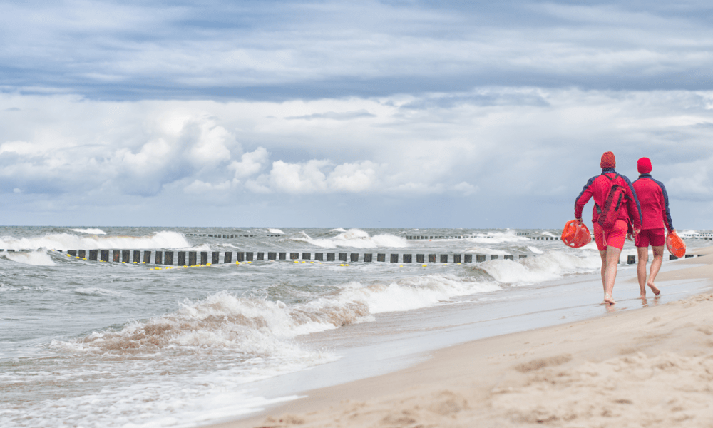 rettungsschwimmer auf sylt