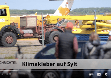 Klimakleber auf Sylt