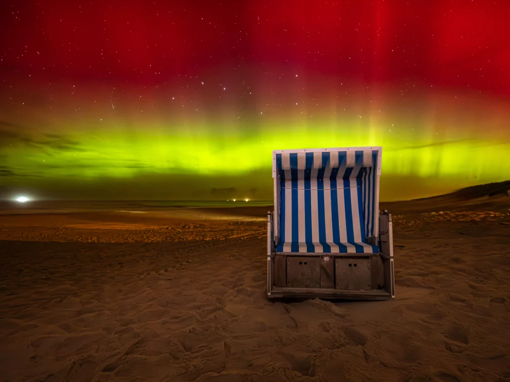 Polarlichter Sylt Fotocredit Murat Yelkenli