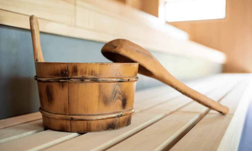 Sturmsauna in der Samoa Strandsauna in Rantum