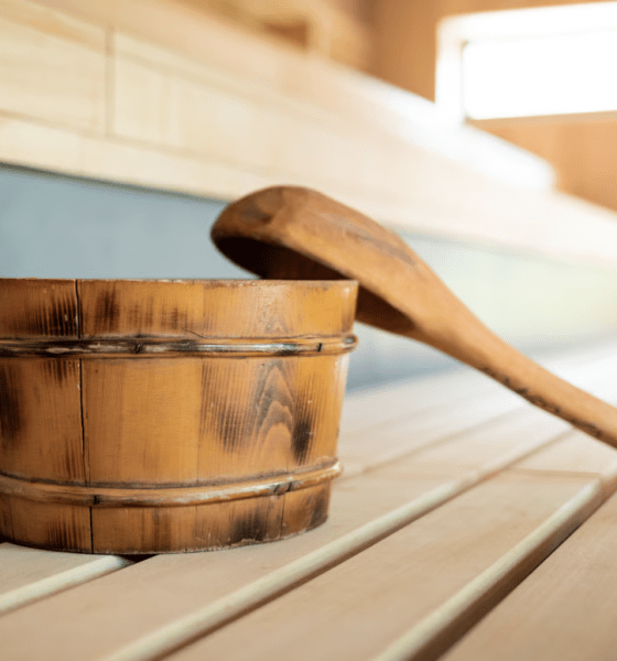 Sturmsauna in der Samoa Strandsauna in Rantum