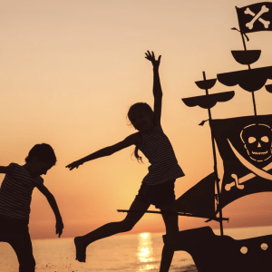 Piratentag auf Sylt in der Villa Kunterbunt