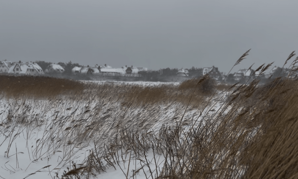Die weiße Wand kommt: Schwere Sturmböen und Schneeverwehungen drohen Sylt lahmzulegen