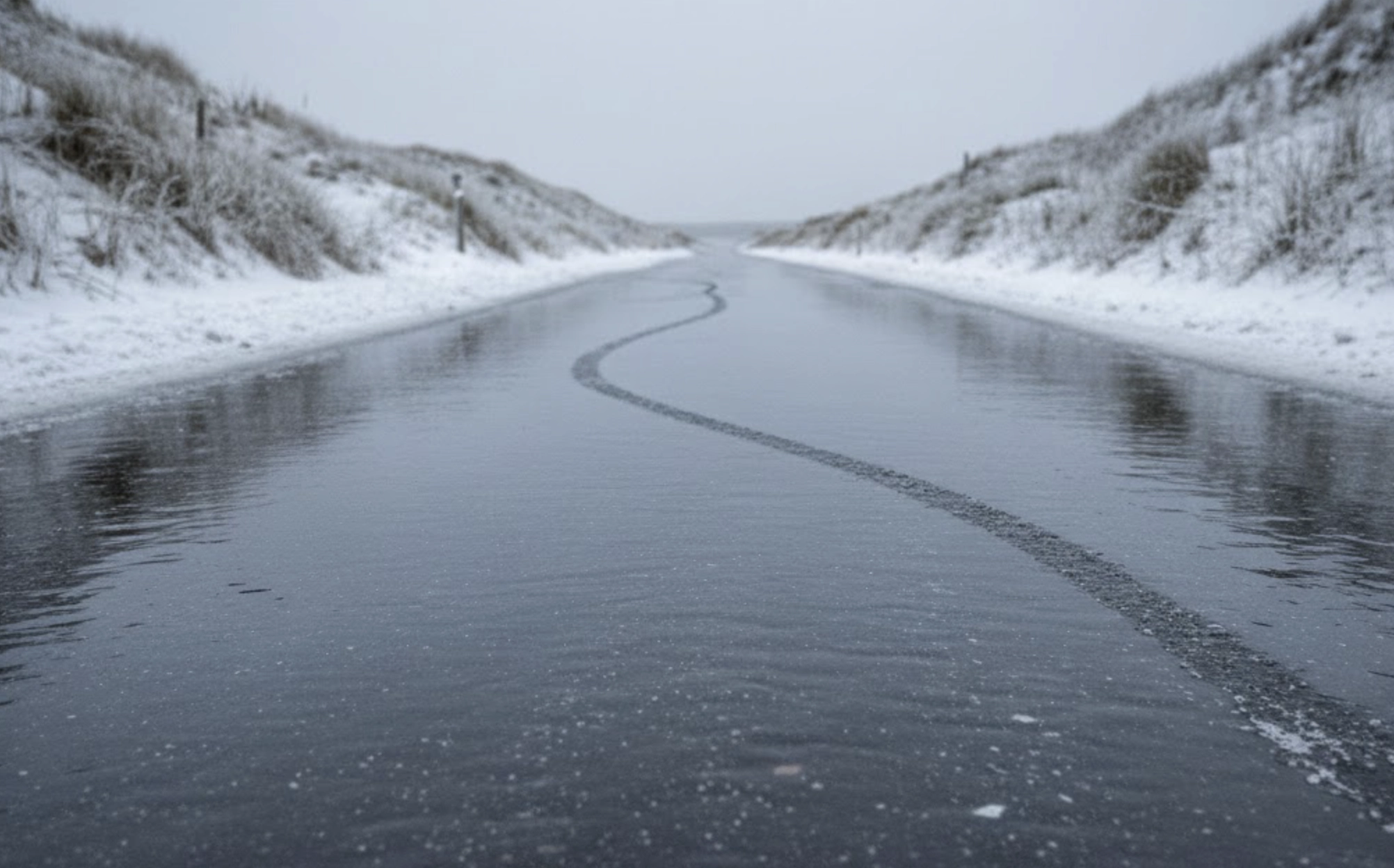 Unwetterwarnung: Akute Glatteisgefahr auf Sylt