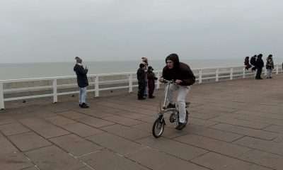 Premiere auf Sylt: Mathis Luft holt den ersten Klapprad-Wanderpokal