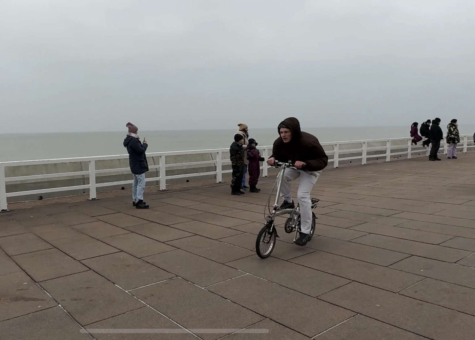 Premiere auf Sylt: Mathis Luft holt den ersten Klapprad-Wanderpokal