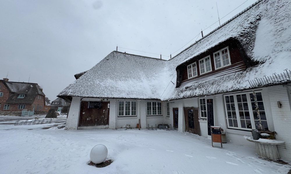 SCHNEEALARM AUF SYLT! (Oder: Der Tag, an dem die Insel weiß wurde)