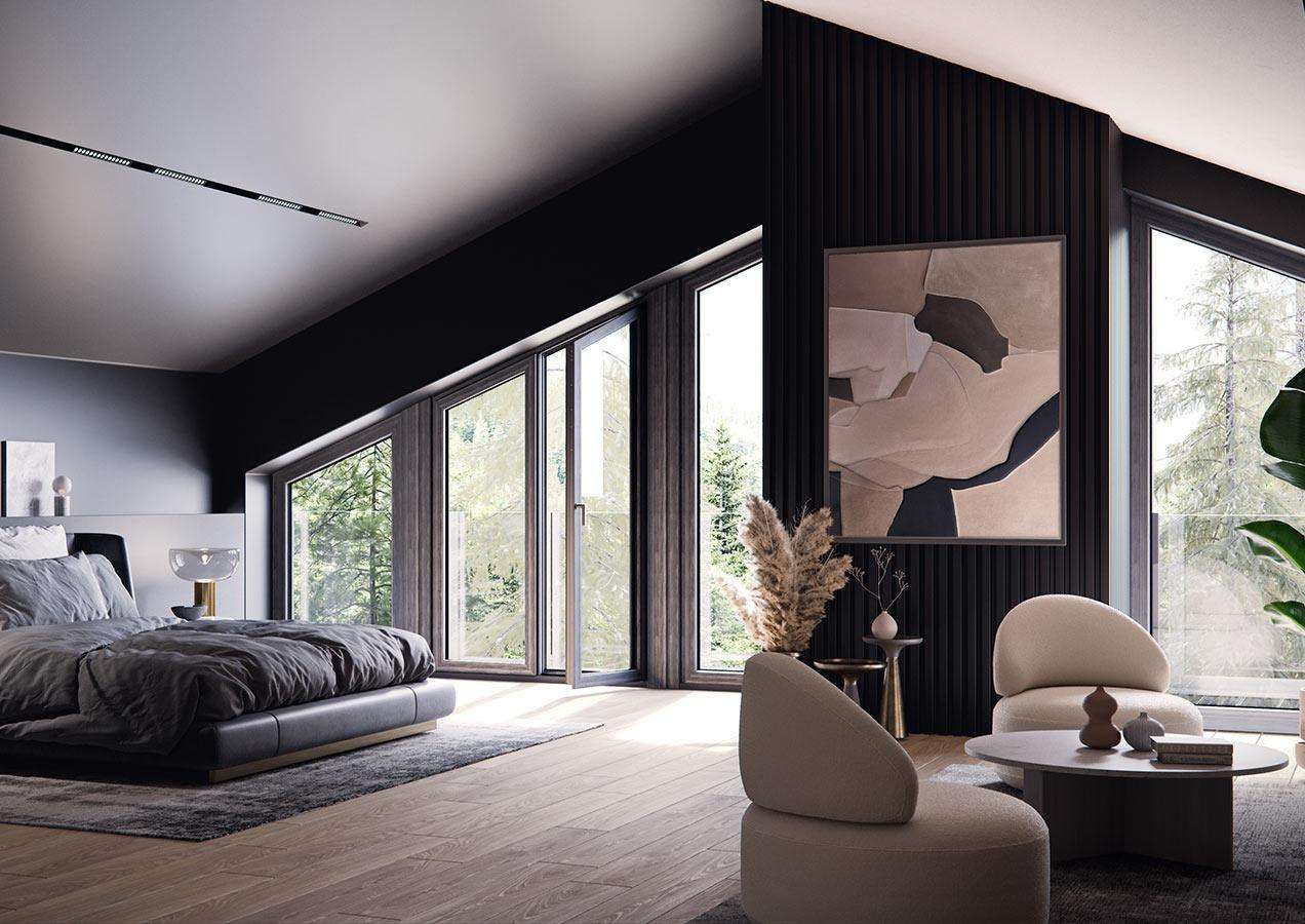 Wohntrends 2026 - Matte Fensterfarben 2026: Der neue Trend für edles Wohnambiente