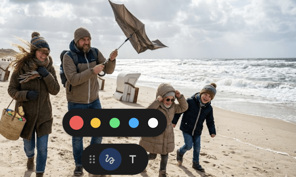 Der Sylter Osterspaziergang: 9 Grad, reichlich Sonne und die kostenlose Sturmfrisur