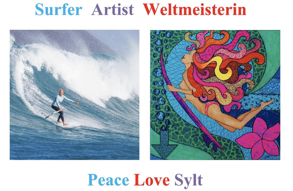 Wellenreiten, Weltmeistertitel und ein Pinselstrich Fernweh: Ein Abend mit Sonni Hönscheid in der Sylt Bibliothek