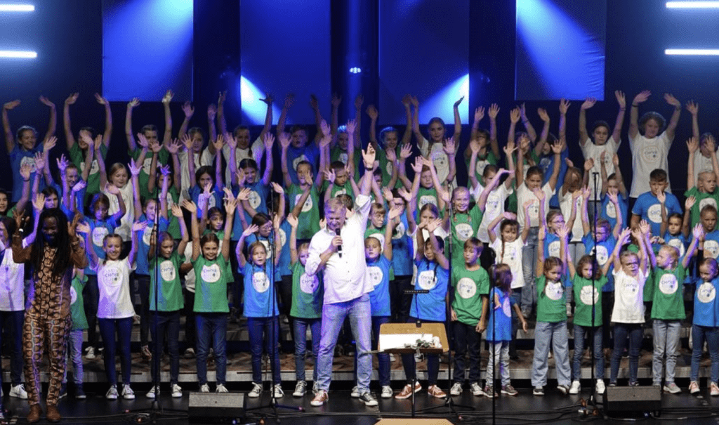 Earth Choir Kids Klimakonzert in List auf Sylt