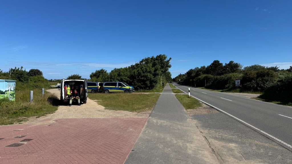 Polizei blitzt auf Sylt