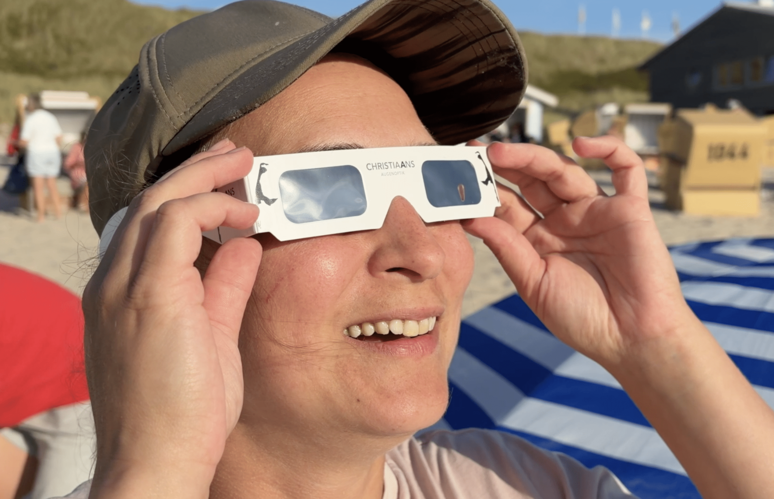 Spektakuläre Sonnenfinsternis auf Sylt