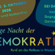 Singen, spazieren, diskutieren: Die Lange Nacht der Demokratie am Westerländer Rathaus