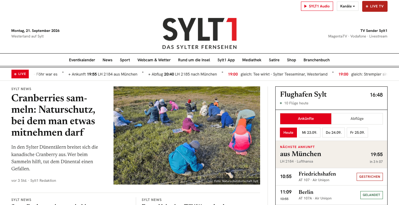 neue webseite