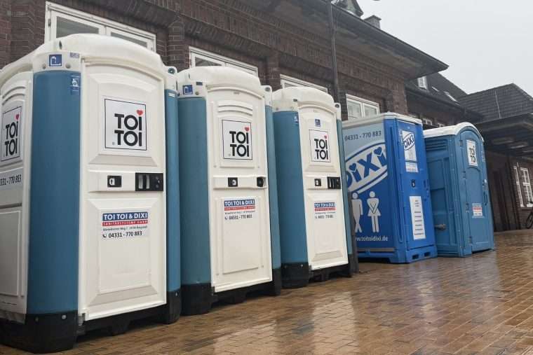 Toiletten am Bahnhof Westerland