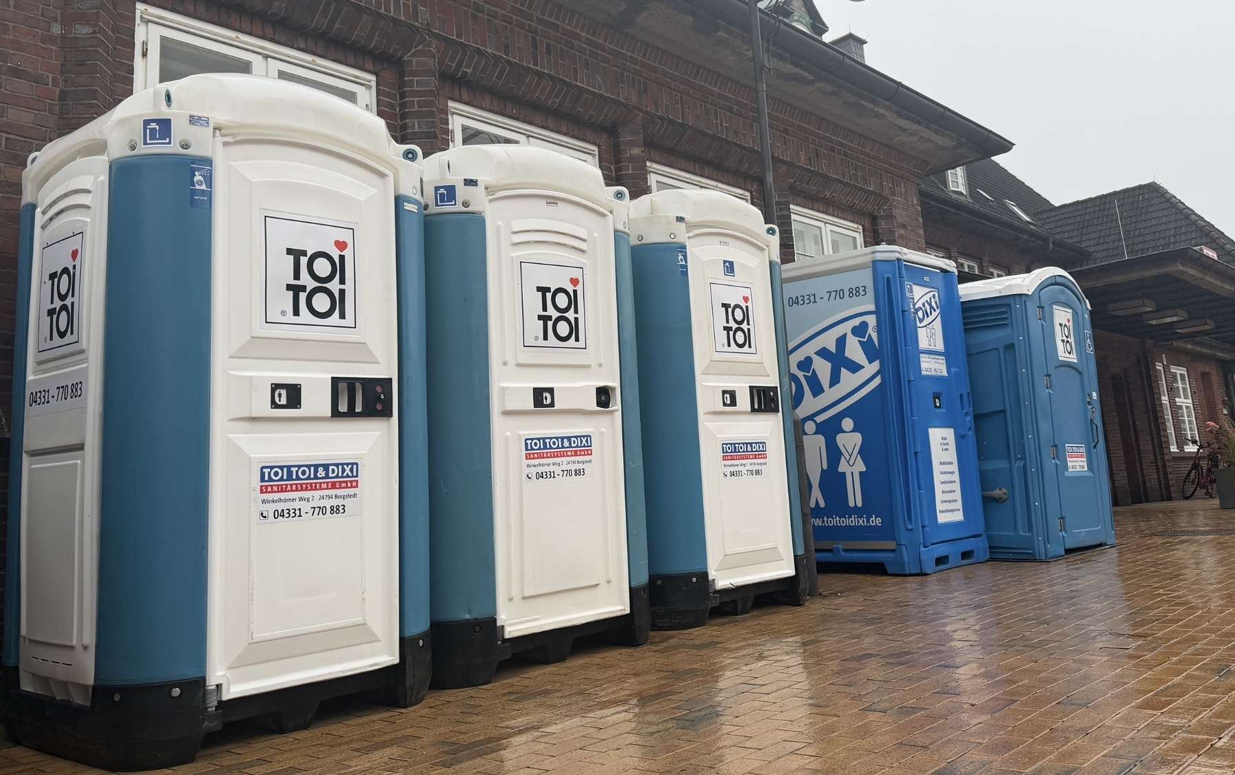Toiletten am Bahnhof Westerland