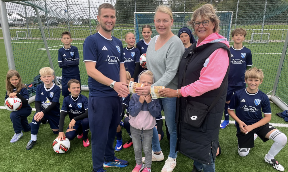 Ringreiten Morsum Geldspende Team Sylt