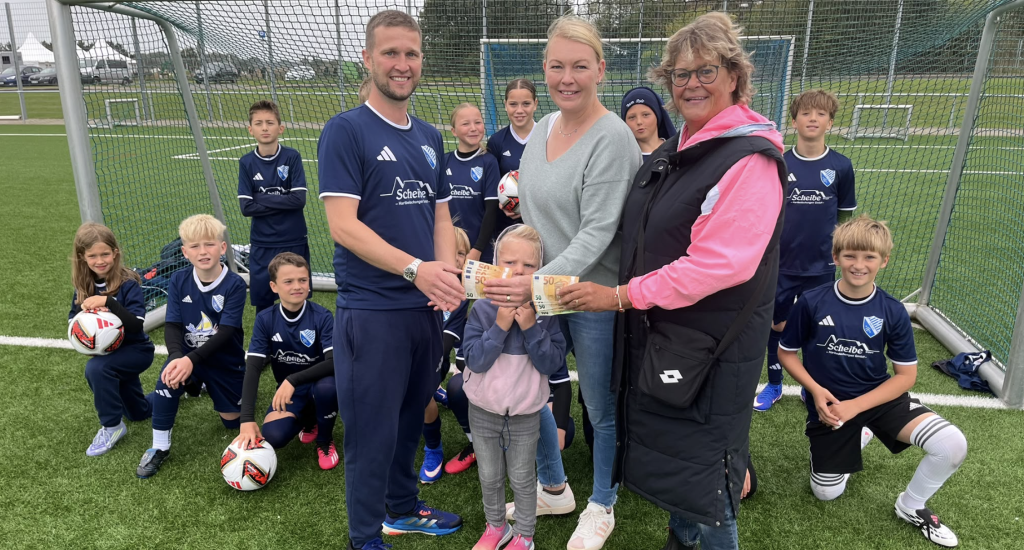Ringreiten Morsum Geldspende Team Sylt