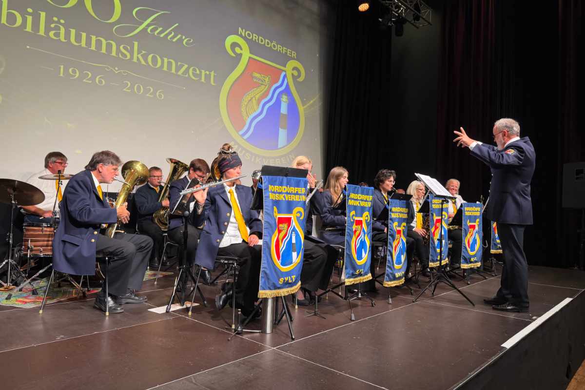 Phantom, Flashdance und eine Fair Lady: Der Norddörfer Musikverein spielt sein Jubiläumskonzert 7 Phantom, Flashdance und eine Fair Lady: Der Norddörfer Musikverein spielt sein Jubiläumskonzert