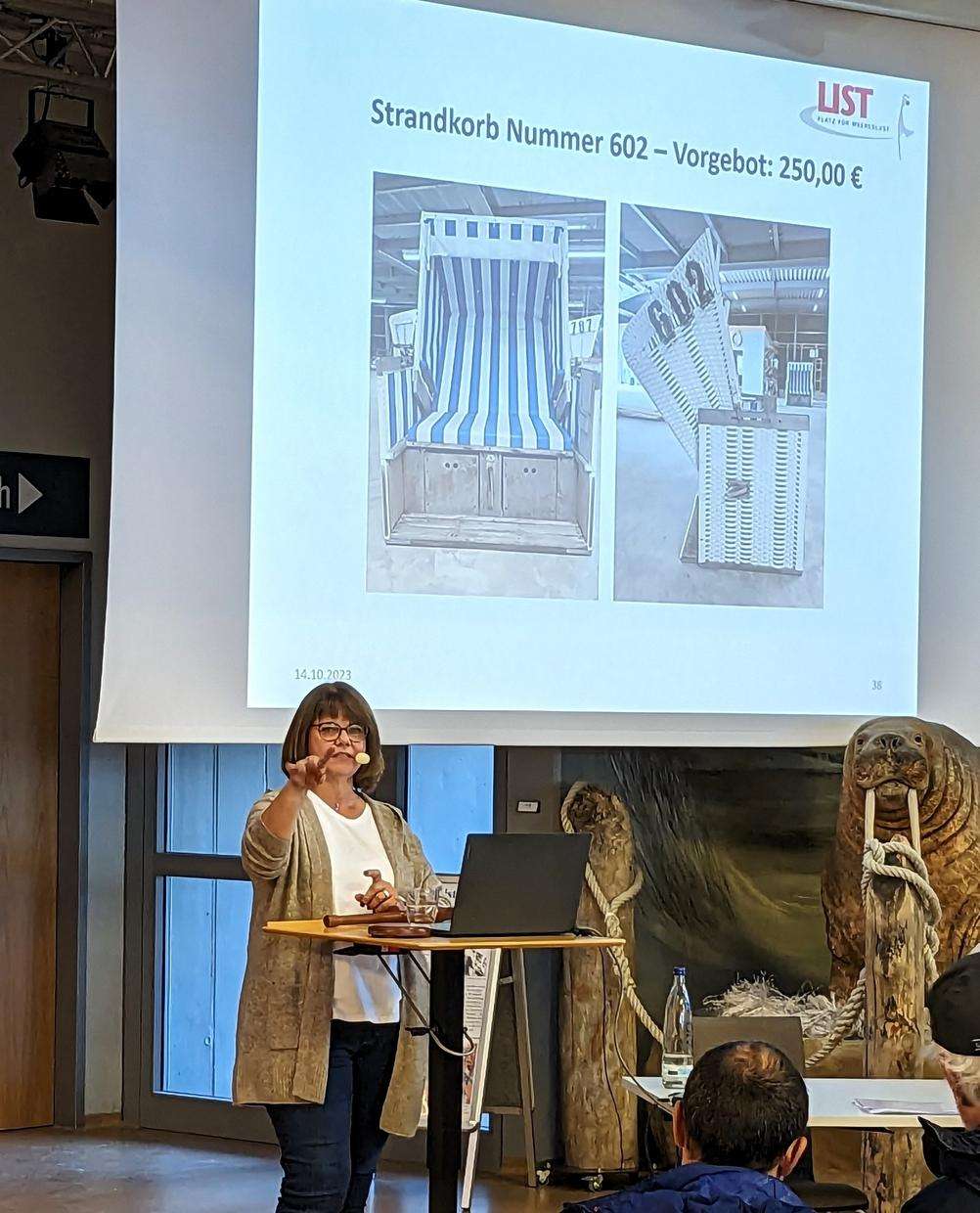 Strandkorbversteigerung in List: Zum ersten, zum zweiten, verkauft 8 Strandkorbversteigerung in List: Zum ersten, zum zweiten, verkauft