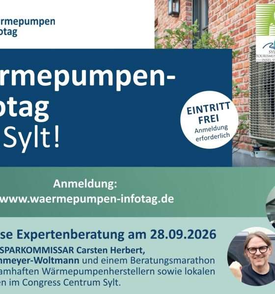 Wärmepumpen-Infotag im Congress Centrum: Beratung und kommunale Wärmeplanung