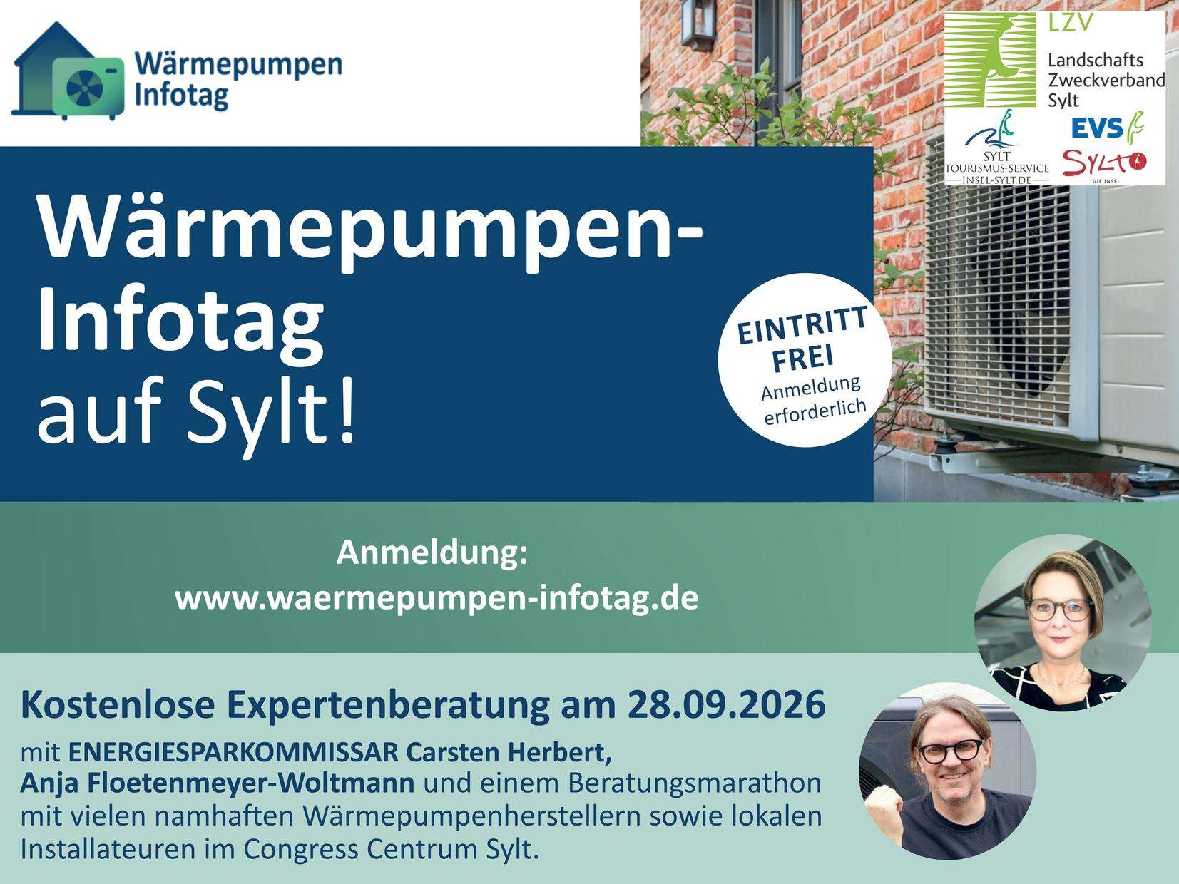 Wärmepumpen-Infotag im Congress Centrum: Beratung und kommunale Wärmeplanung