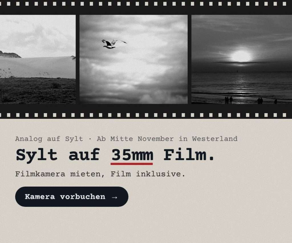 Analog auf Sylt A (Filmstreifen „Sylt auf 35mm Film.“)