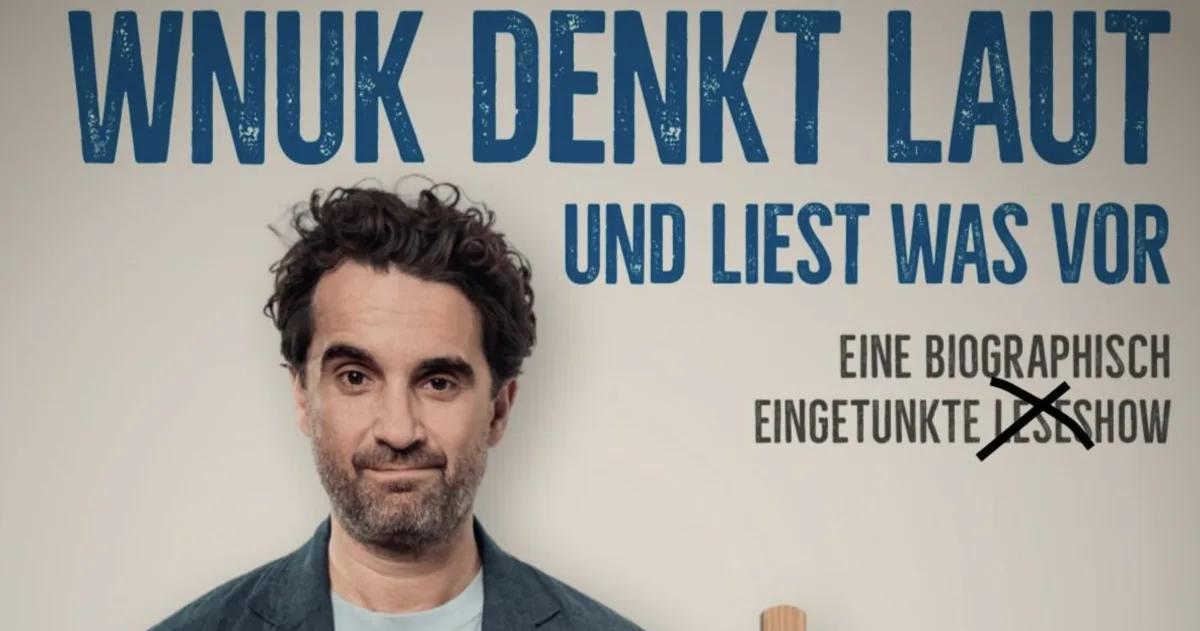 Wnuk denkt laut auf Sylt: Oliver Wnuk liest im Alten Kursaal