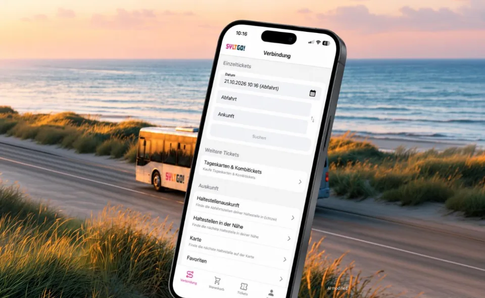 SyltGO! startet neu: Gleiche App, frisches Innenleben, zehn Prozent Rabatt