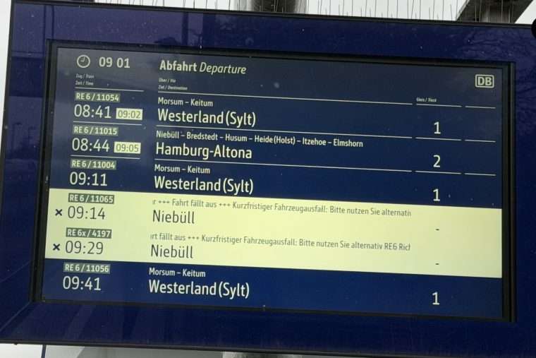 Gleis 9¾ statt Gleis 1: Die Marschbahn fährt heute in einer anderen Dimension