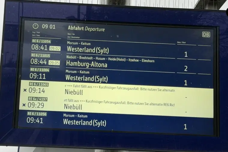 Gleis 9¾ statt Gleis 1: Die Marschbahn fährt heute in einer anderen Dimension